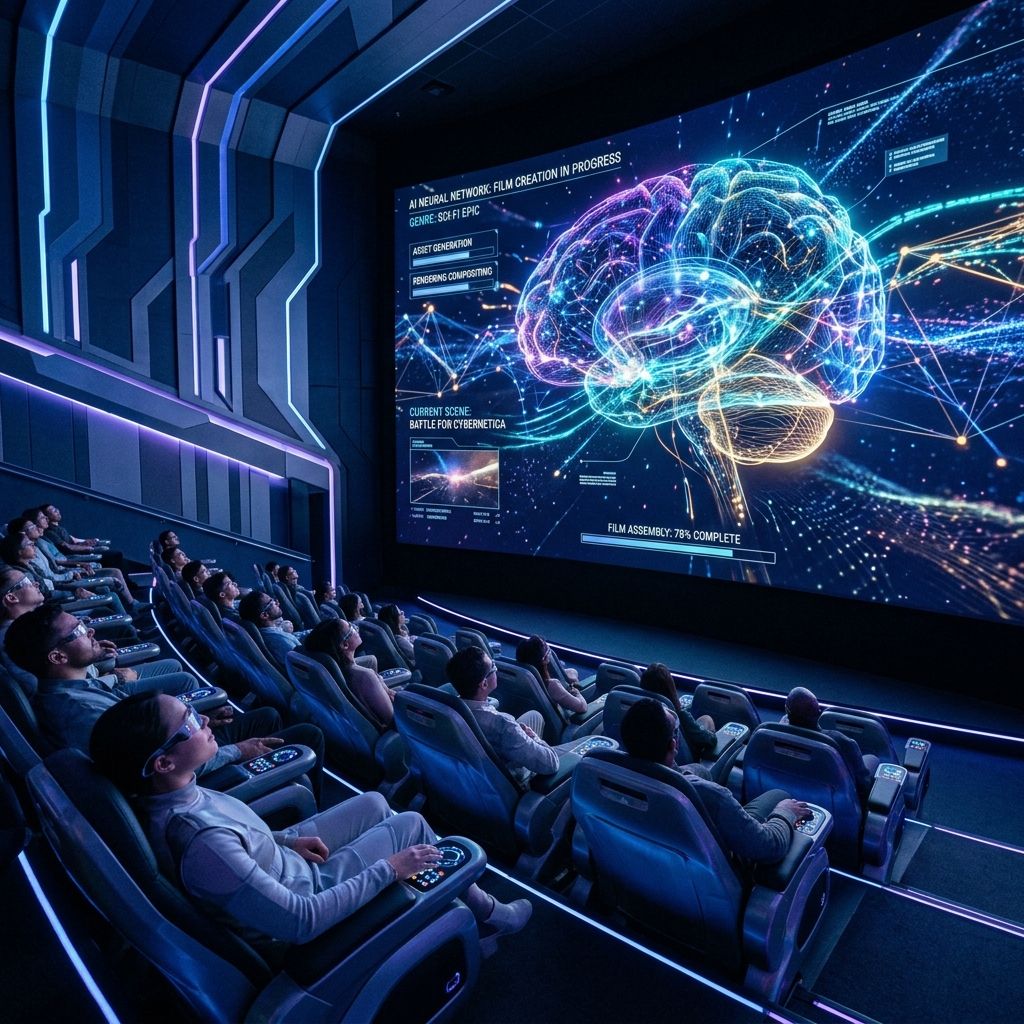 Vídeo IA: Como a Inteligência Artificial está reescrevendo o futuro do cinema